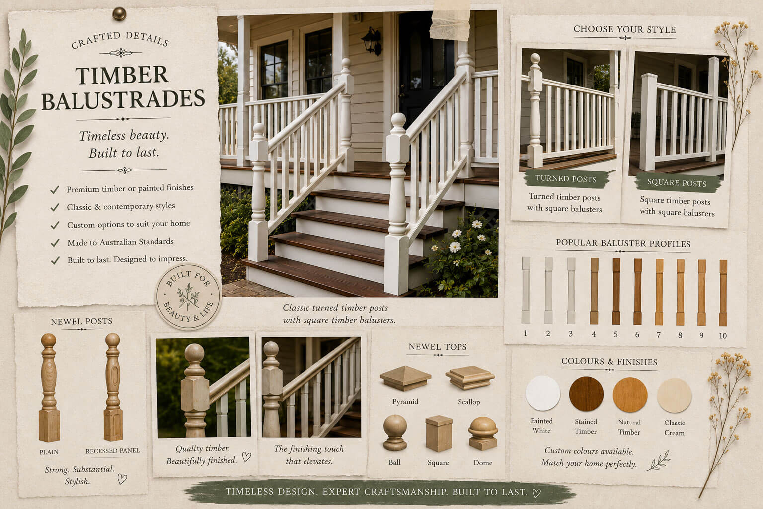 Assembled Timber Balustrades Melbourne: A Complete Guide