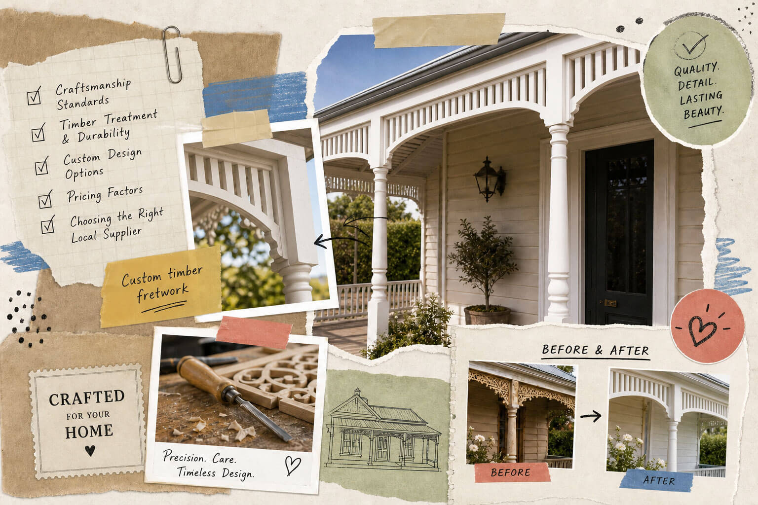 Custom Timber Fretwork Services in Melbourne & Victoria