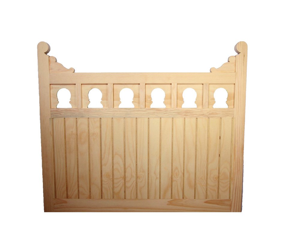 Cantebury Gate finished timber gate photo