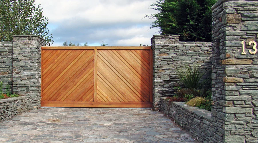 Cooper Gate finished timber gate photo