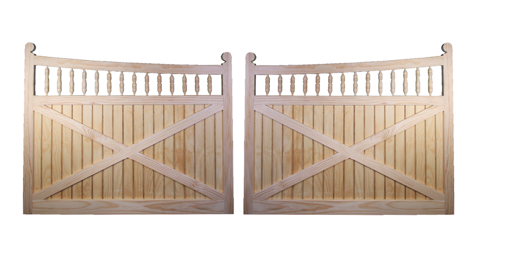 HAWTHORN - HAW finished timber gate photo