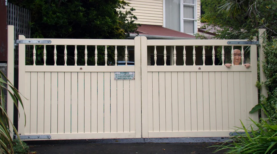 Mitchel Gate finished timber gate photo
