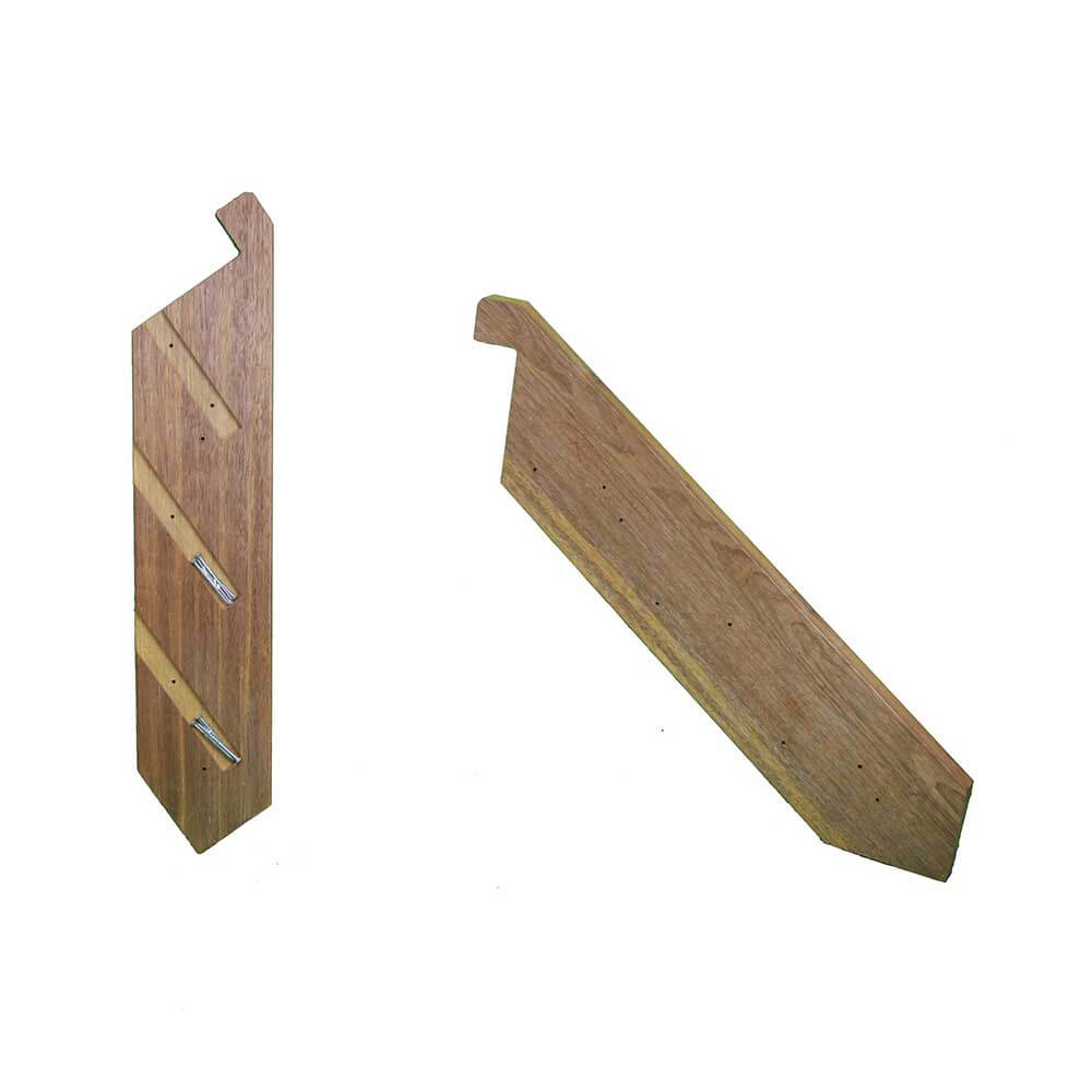 1-18 TREAD PAIR DOMESTIC USE STRINGERS WITH BATTEN SCREWS - KMSTAIR1