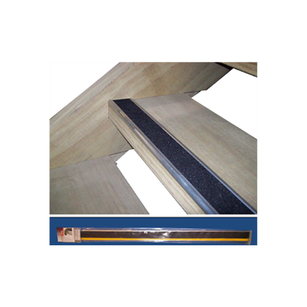 Timber Stair Parts - ALUMINIUM STAIR NOSING - AL1160