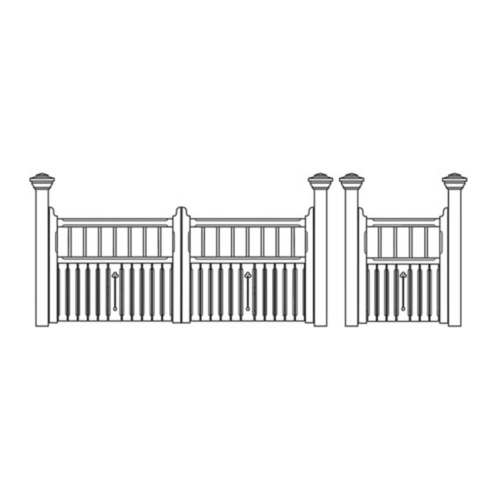 Timber Gates - Aspen Gate