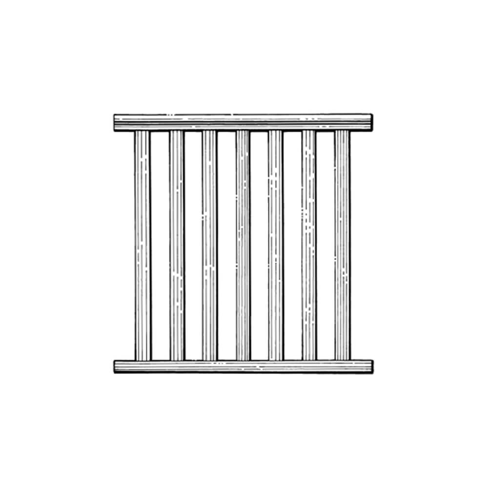 Assembled BALUSTRADING - BS665FLASS (Angled)