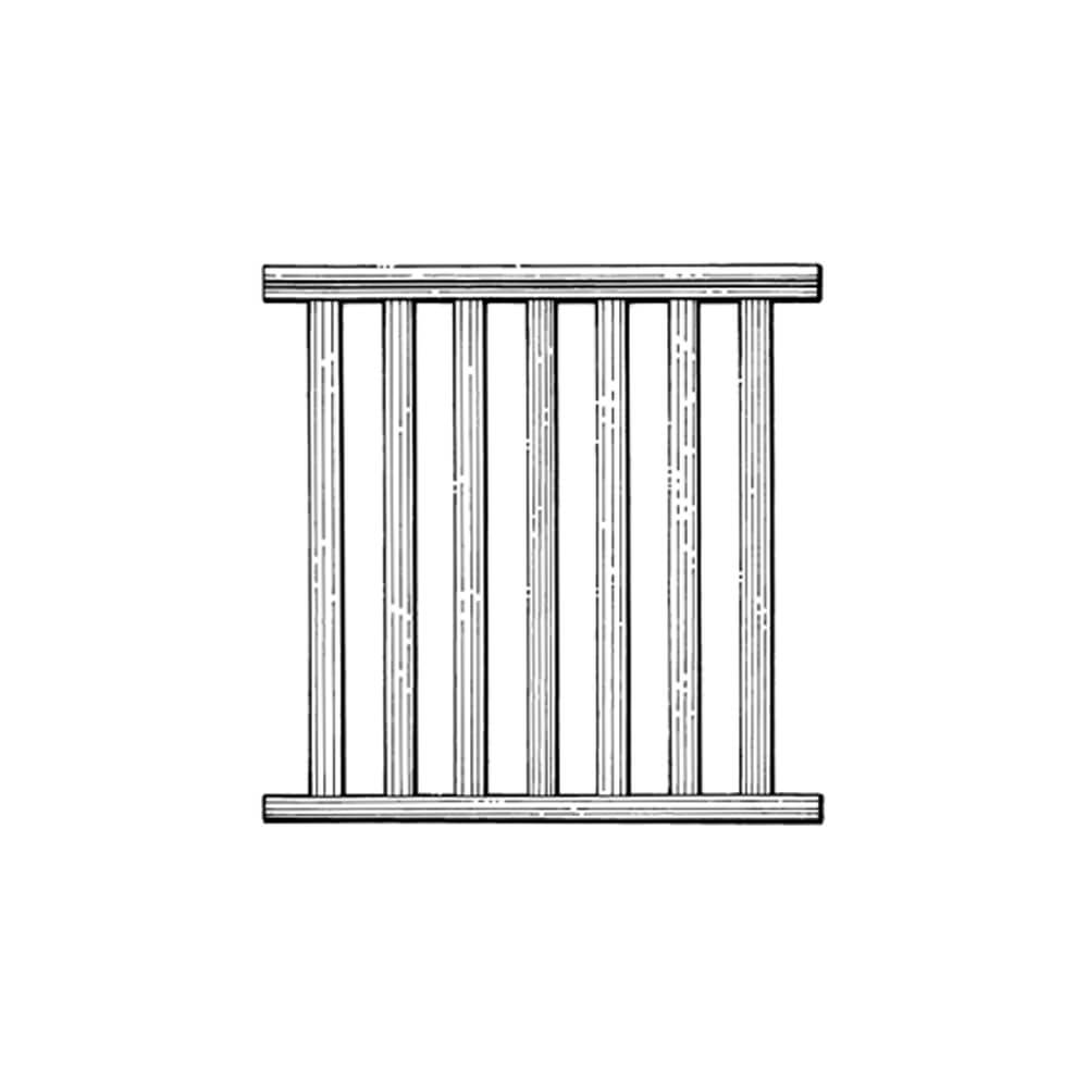 Assembled BALUSTRADING - BS685FLASS (Angled)