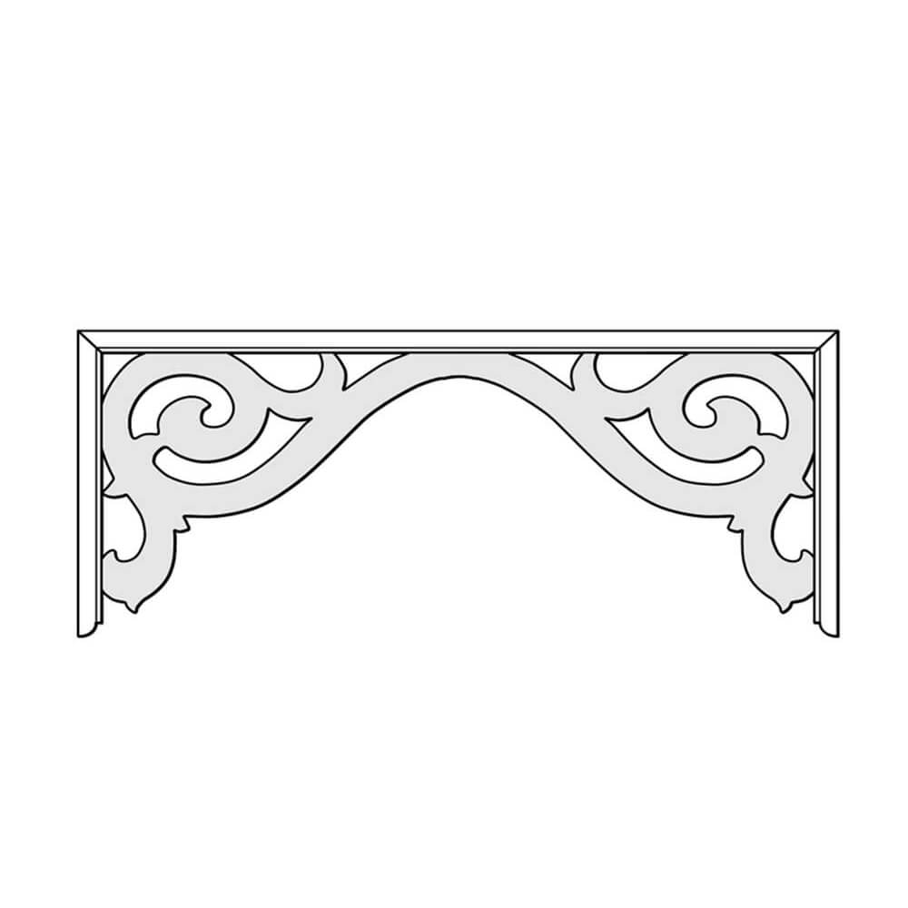Indoor Timber Fretwork - FRIEZE WORK - DFR10